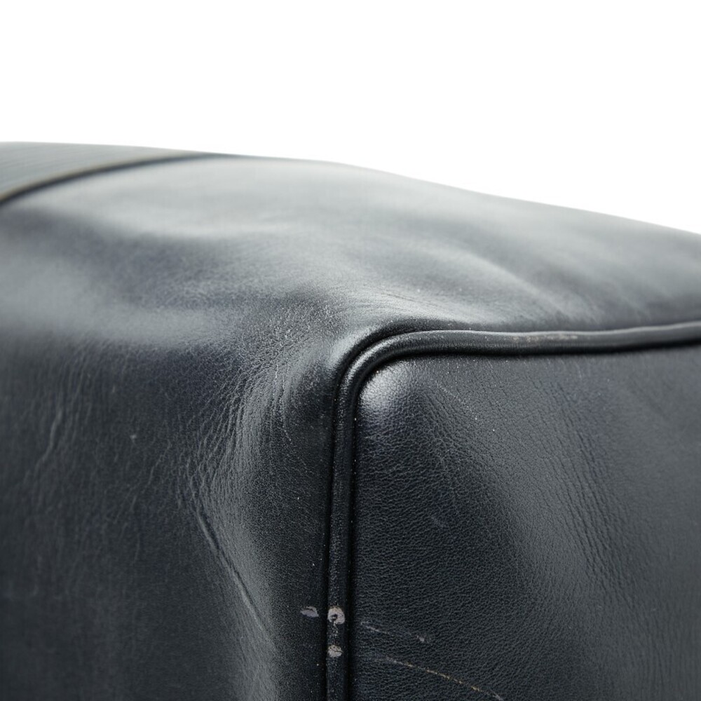 Saint Laurent YSL handbag Boston bag Navy Blue leather - Picture 6 of 8